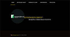 Desktop Screenshot of henningsen-group.com