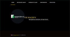 Desktop Screenshot of henningsen-group.de